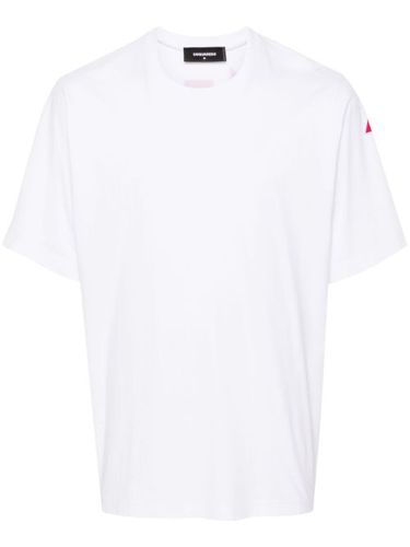 T-shirt en coton à logo imprimé - DSQUARED2 - Modalova