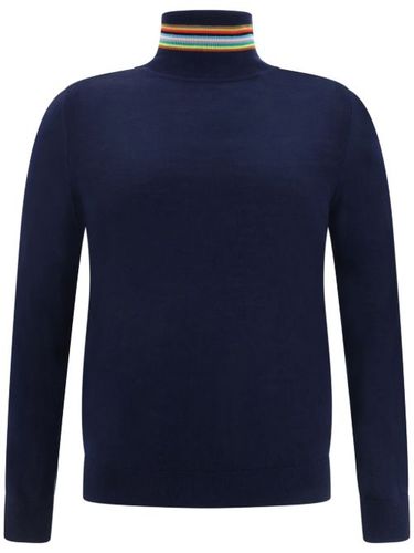 Pull en mérinos à col roulé - Paul Smith - Modalova