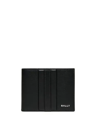 Portefeuille en cuir à logo imprimé - Bally - Modalova