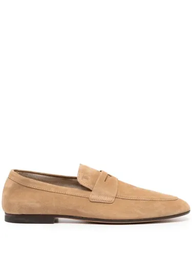 Mocassins en daim à entaille penny - Tod's - Modalova