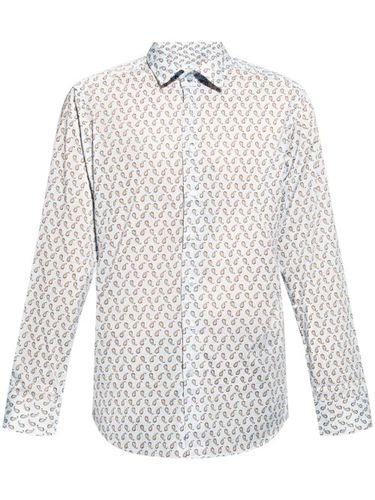 Chemise en coton à imprimé cachemire - ETRO - Modalova