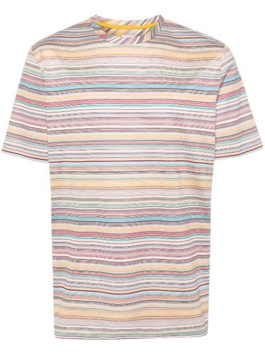 T-shirt en coton à rayures arc-en-ciel - Paul Smith - Modalova