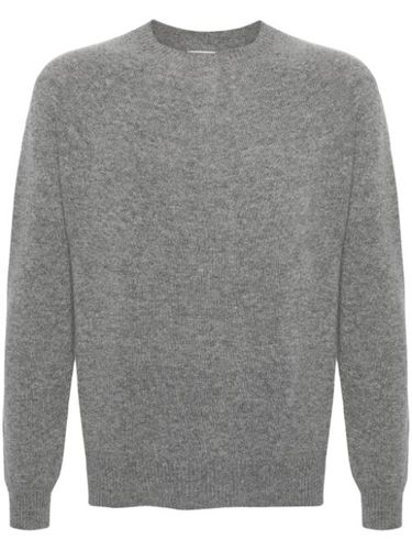 Pull en laine mélangée à col rond - Jil Sander - Modalova