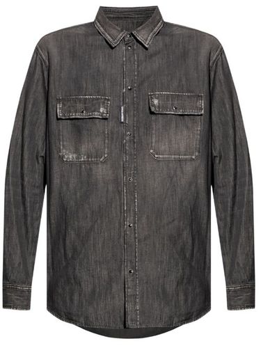 Chemise en jean à manches longues - DSQUARED2 - Modalova