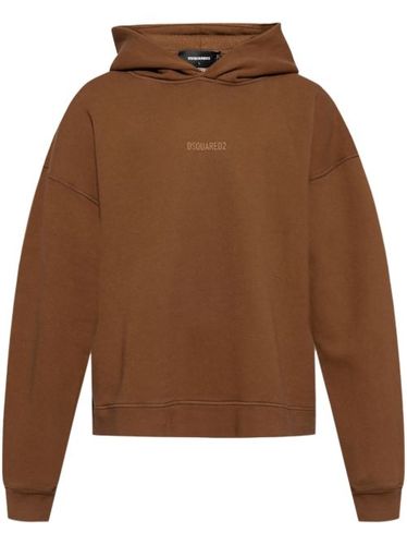 Hoodie en coton à logo imprimé - DSQUARED2 - Modalova