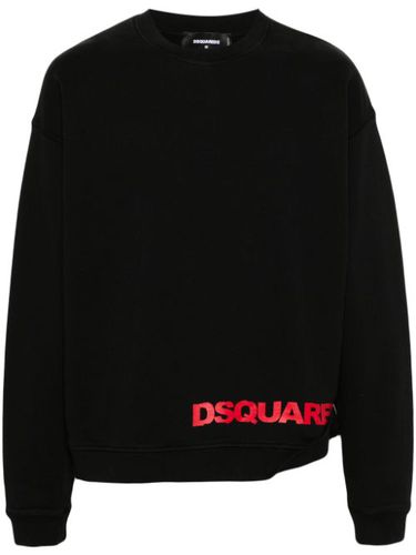 Sweat en coton à logo imprimé - DSQUARED2 - Modalova