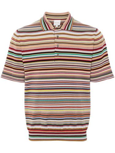 Polo à rayures arc-en-ciel - Paul Smith - Modalova