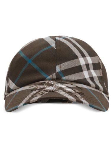 Casquette à carreaux - Burberry - Modalova