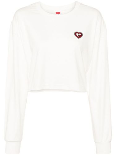 T-shirt en coton G-Heart à coupe crop - Ground Zero - Modalova