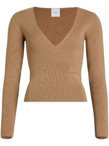 Pull nervuré à col v - Patou - Modalova