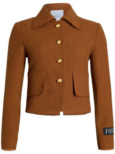 Veste en tweed Iconic à coupe courte - Patou - Modalova