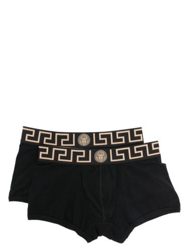 Lot de deux culottes à motif Medusa en jacquard - Versace - Modalova