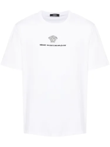 T-shirt Medusa Milano brodé - Versace - Modalova