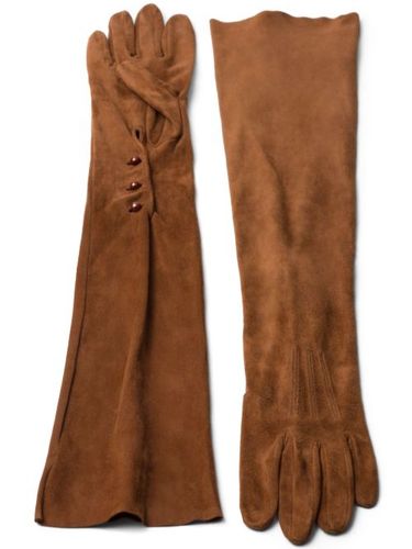 Prada gants en daim - Marron - Prada - Modalova