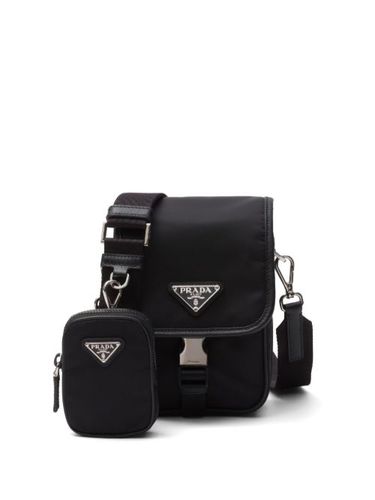 Sacoche Re-Nylon à plaque logo - Prada - Modalova