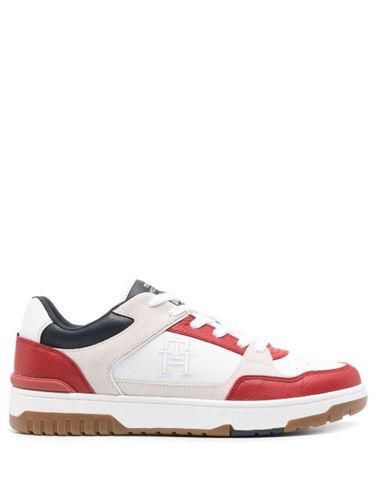 Baskets Basket Street Block en cuir - Tommy Hilfiger - Modalova