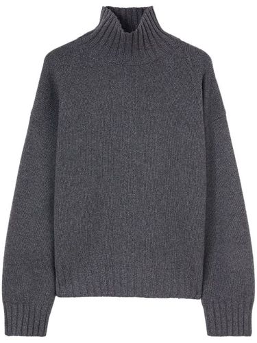 Pull en maille nervurée à col montant - Jil Sander - Modalova