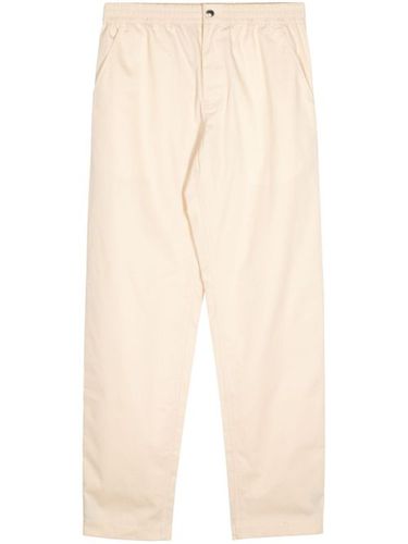 Pantalon en coton à coupe droite - Maison Kitsuné - Modalova