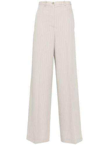 Pantalon fuselé à fines rayures - Patrizia Pepe - Modalova