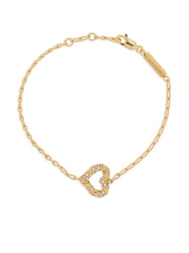 Bracelet en chaîne à pendentif cœur - Lanvin - Modalova