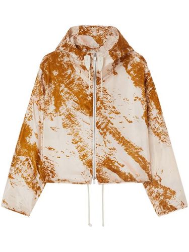 Veste zippée à motif abstrait - Jil Sander - Modalova