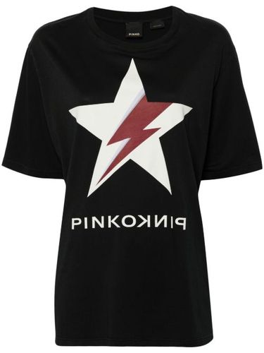 T-shirt à étoiles imprimées - PINKO - Modalova