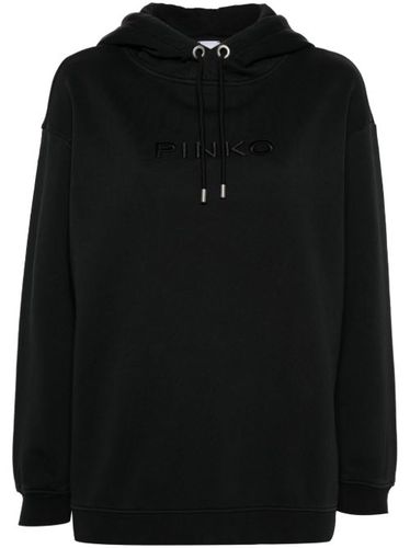 PINKO hoodie à logo brodé - Noir - PINKO - Modalova