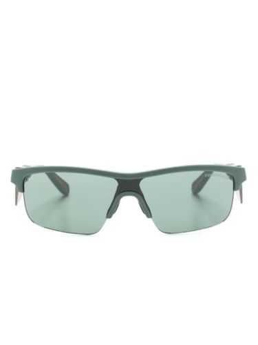 Lunettes de soleil à monture couvrante - Emporio Armani - Modalova