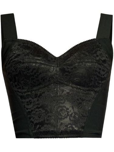 Haut-corset borsé de dentelle - Dolce & Gabbana - Modalova