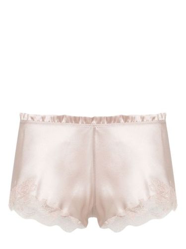 Short en dentelle Calais-Caudry à volants - Carine Gilson - Modalova