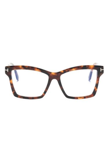 Lunettes de vue à monture carrée - TOM FORD Eyewear - Modalova