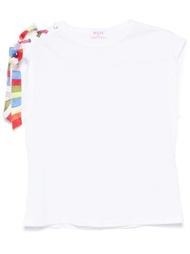 T-shirt à détail noué - PUCCI - Modalova