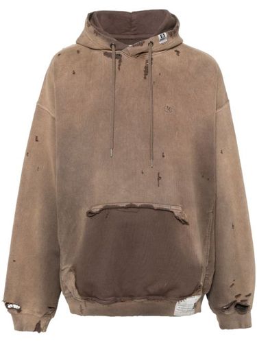 Hoodie à effet usé - Maison MIHARA YASUHIRO - Modalova