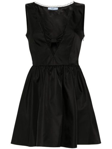 Robe courte Re-Nylon à détail de nœud - Prada - Modalova