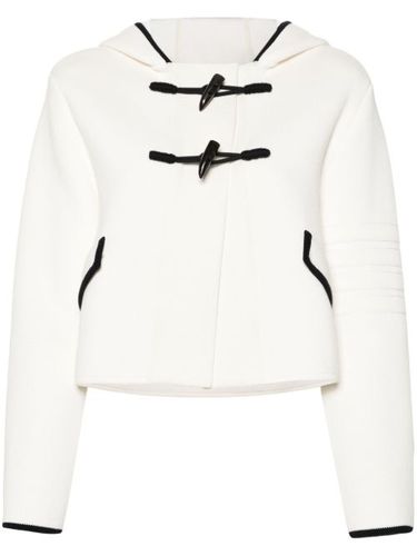 Cardigan en maille à capuche - Thom Browne - Modalova