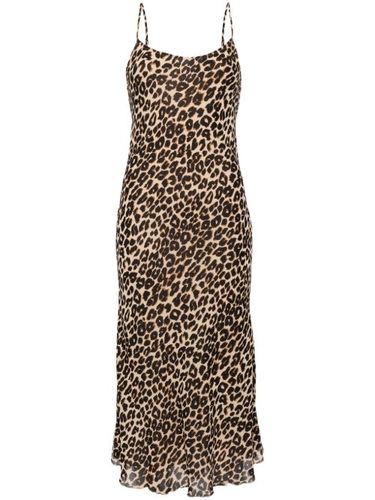Robe mi-longue Emerick à imprimé léopard - Reformation - Modalova