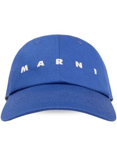 Casquette en coton à logo brodé - Marni - Modalova