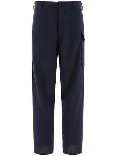 Pantalon en laine à poches cargo - Marni - Modalova