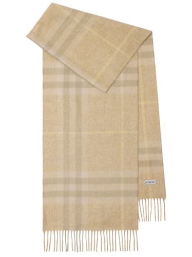 Écharpe en cachemire à carreaux - Burberry - Modalova