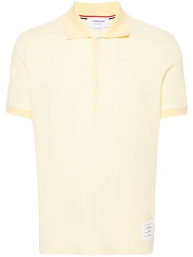 Polo en maille à détail 4 bandes signature - Thom Browne - Modalova