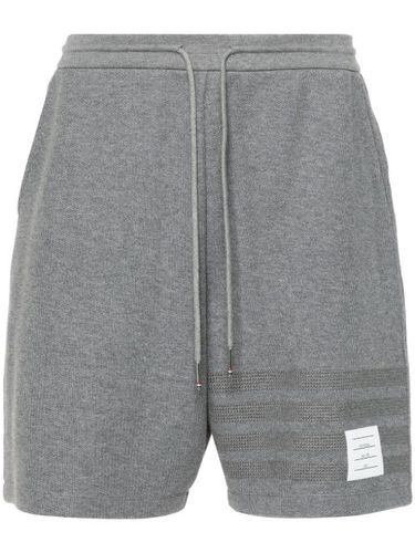 Short à détail 4 bandes signature - Thom Browne - Modalova