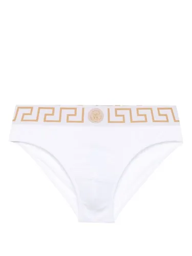 Slip de bain Greca Border - Versace - Modalova