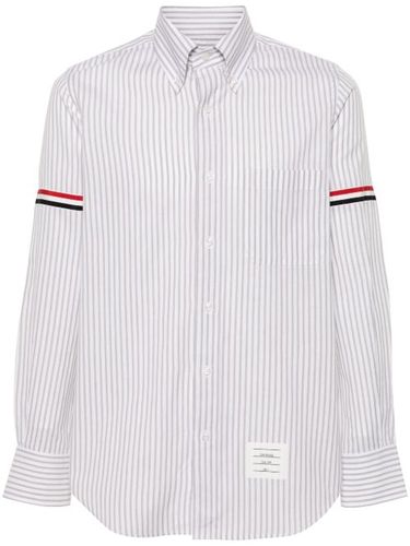 T-shirt en coton à bande RWB - Thom Browne - Modalova
