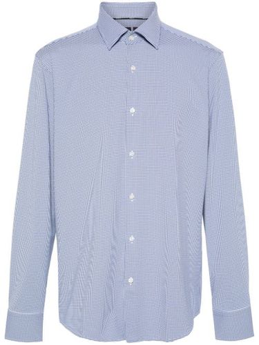 Chemise à carreaux vichy - BOSS - Modalova