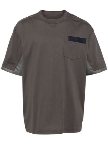 T-shirt à empiècements - sacai - Modalova