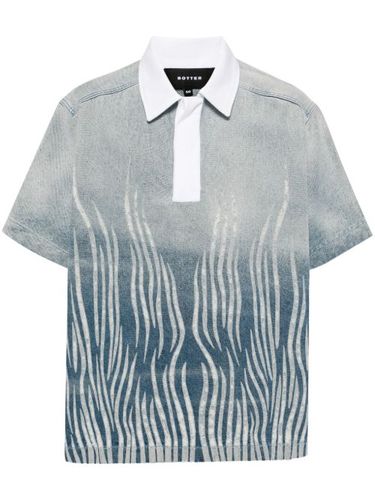 Polo en coton biologique à imprimé graphique - Botter - Modalova