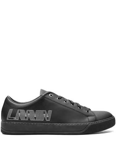 Baskets en cuir à logo imprimé - Lanvin - Modalova