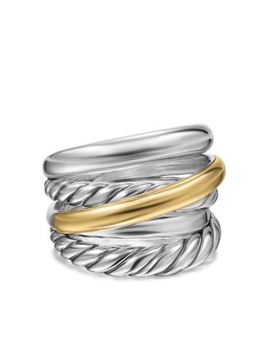 Bague Crossover Five Row en or 14ct (17,5 mm) - David Yurman - Modalova