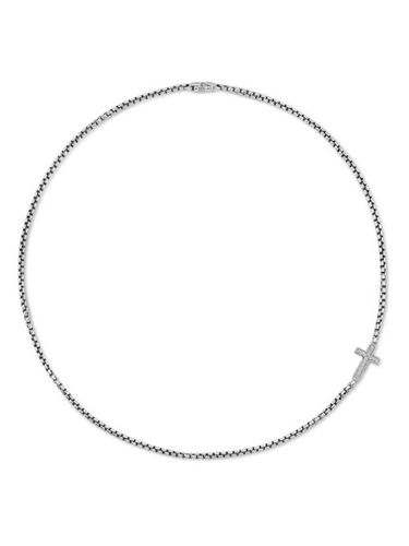 Collier Cross Station pavé de diamants - David Yurman - Modalova