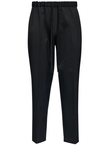 Pantalon de tailleur à lien de resserrage - MM6 Maison Margiela - Modalova